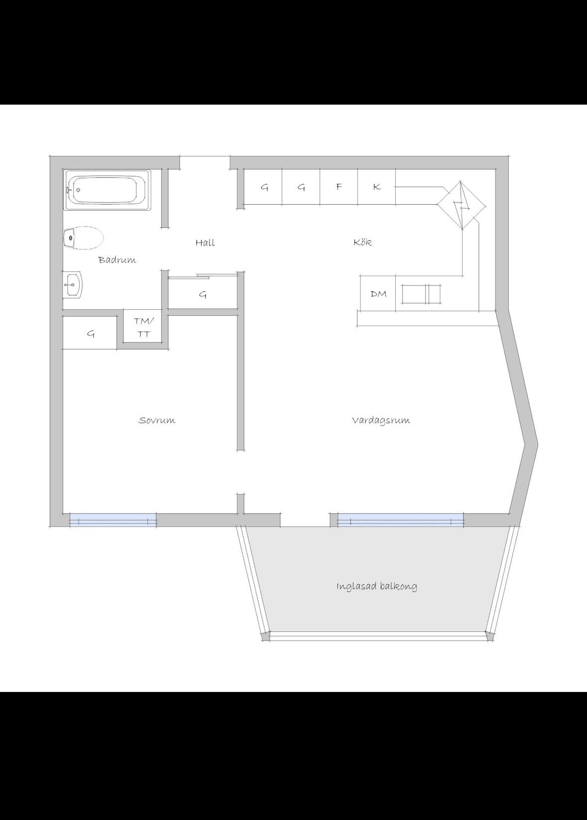 2 rok · 44 m² i Umeå – bild 6