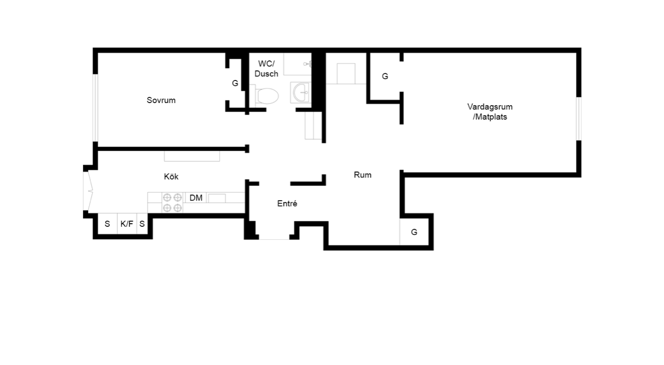 3 rok · 62 m² i Stockholm – bild 20