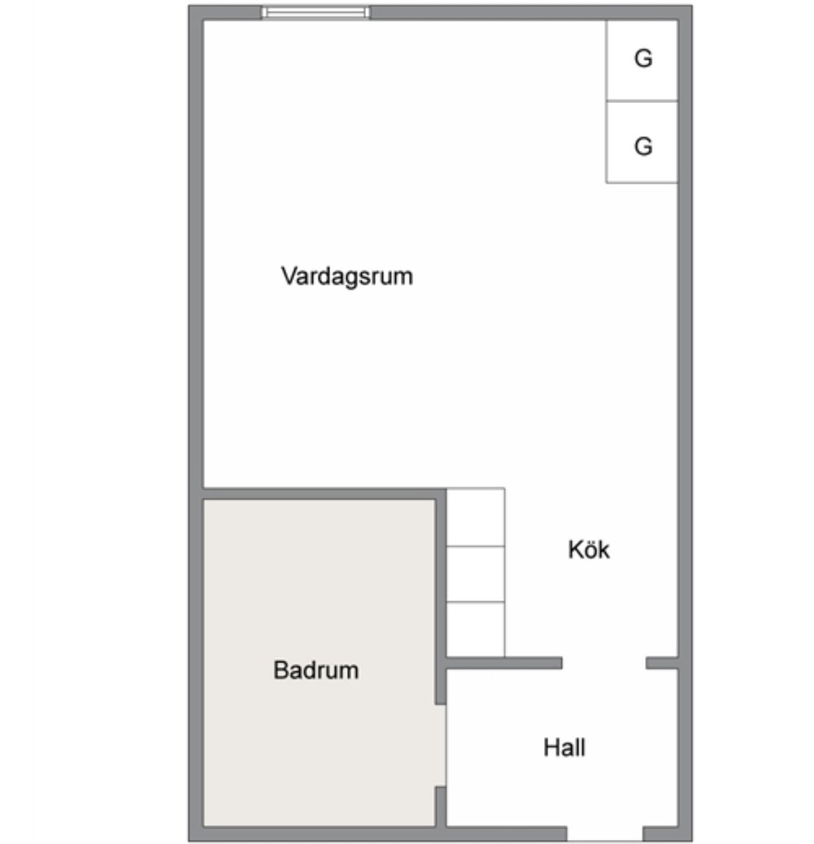 1 rok · 18 m² i Vällingby – bild 7