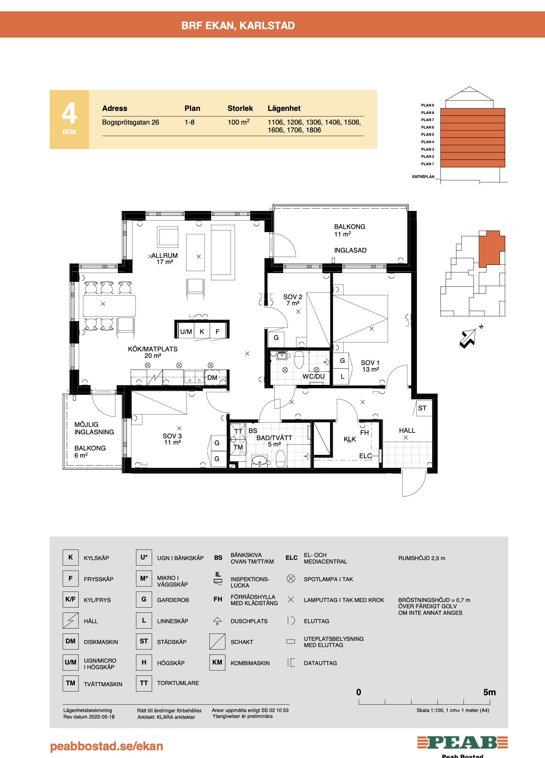 4 rok · 100 m² i Karlstad – bild 2