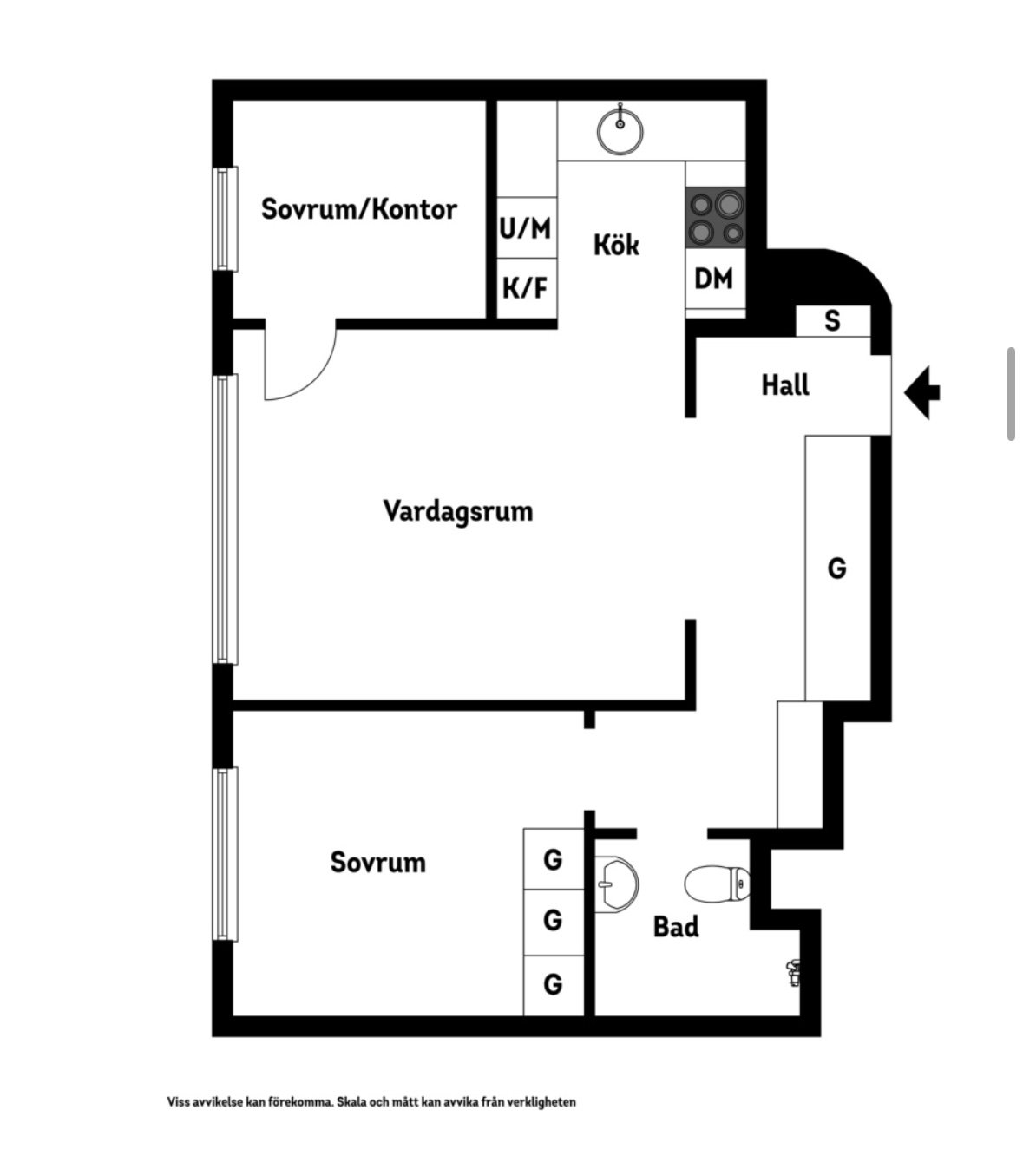 3 rok · 47 m² i Stockholm – bild 6