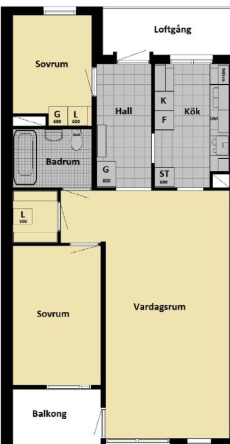 1 rok · 16 m² i Malmö  – bild 5