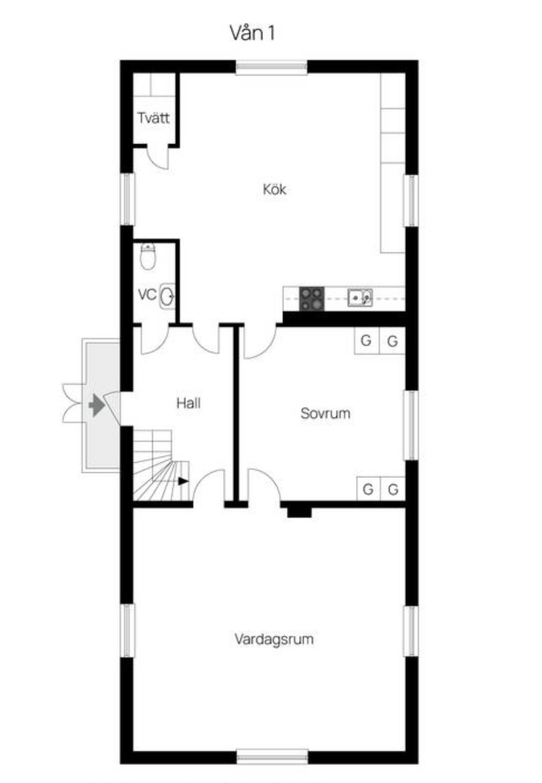 5 rok · 200 m² i Umeå – bild 11