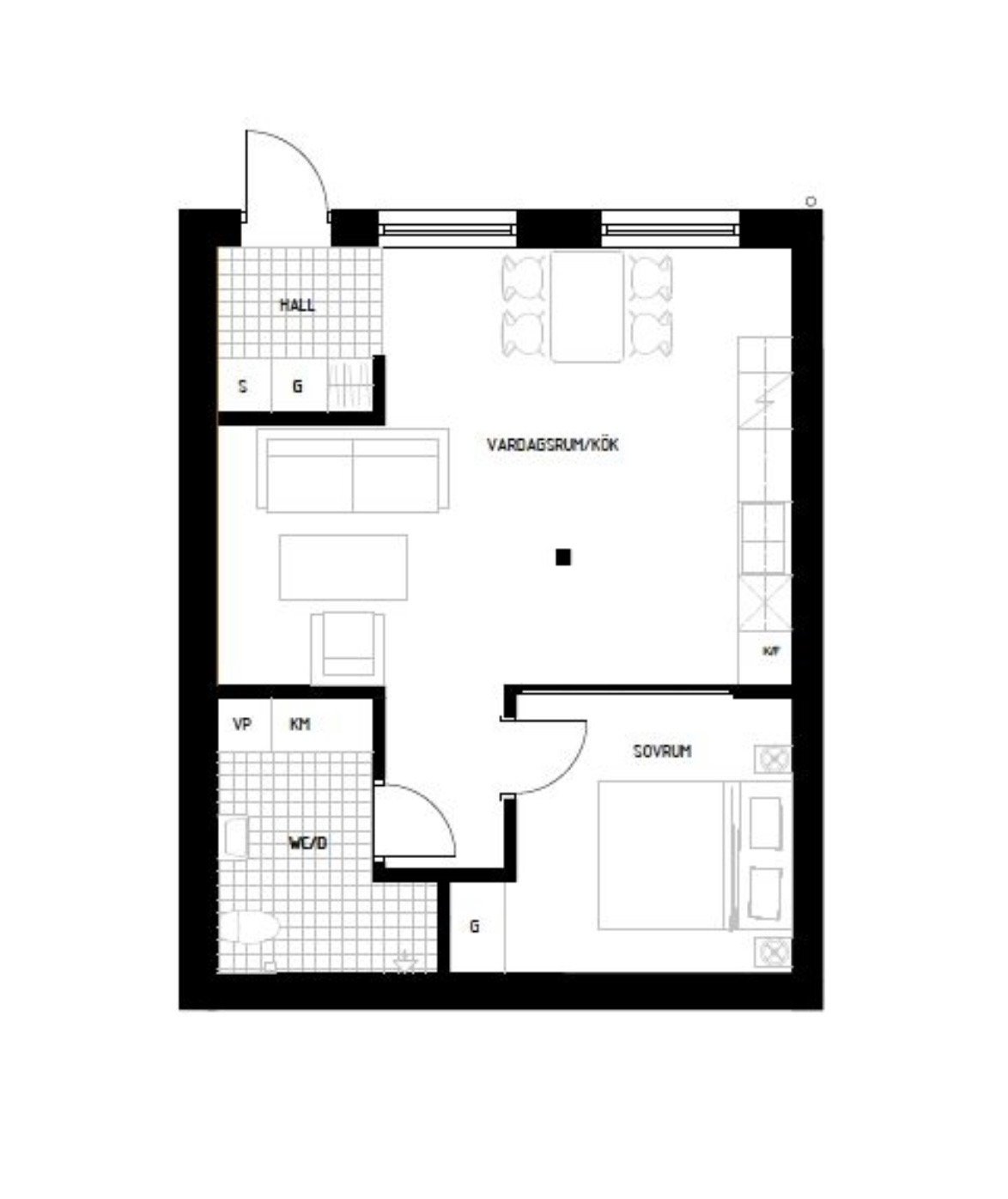2 rok · 52 m² i Sollentuna – bild 8