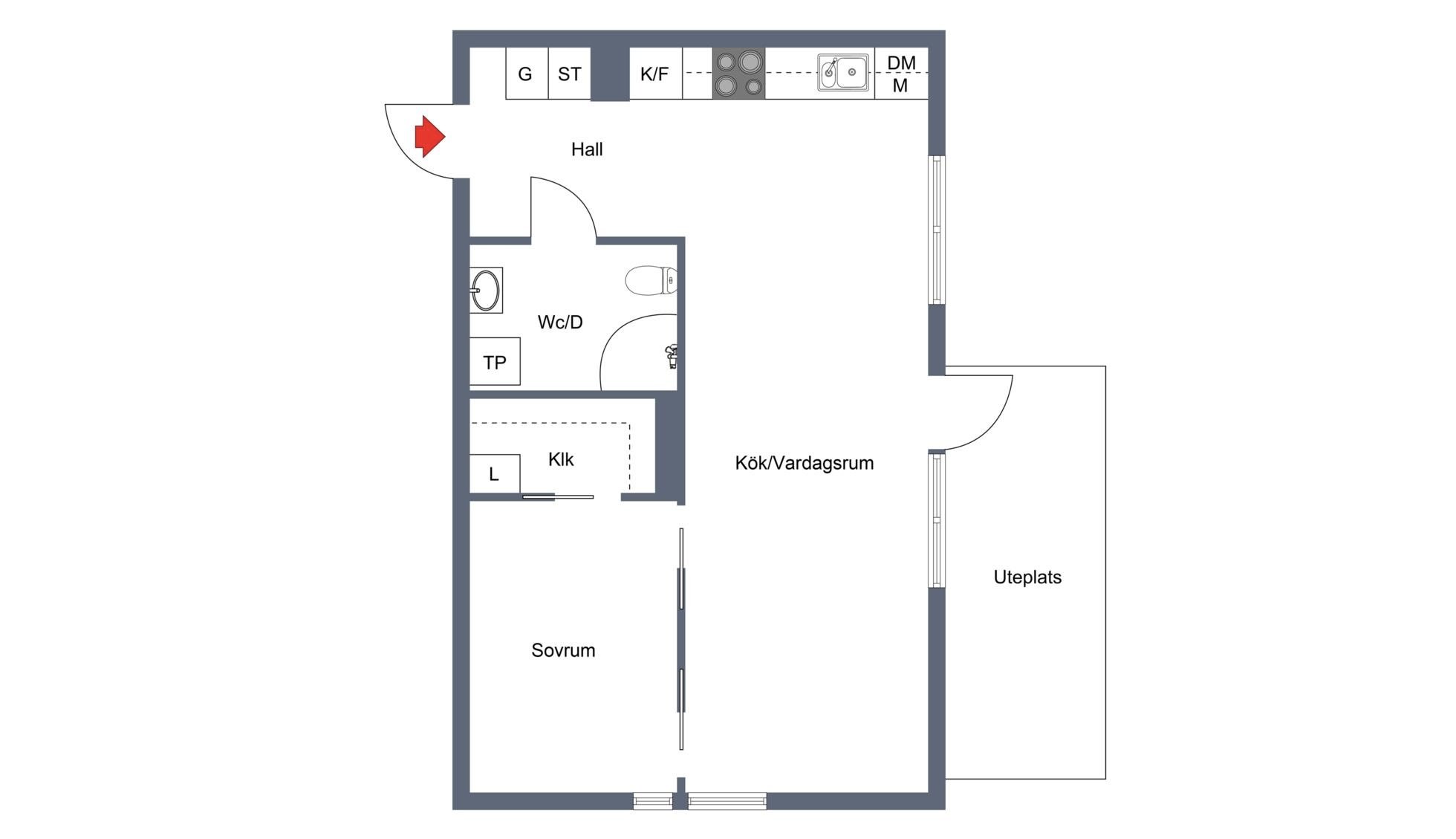 2 rok · 52 m² i Sundbyberg – bild 15
