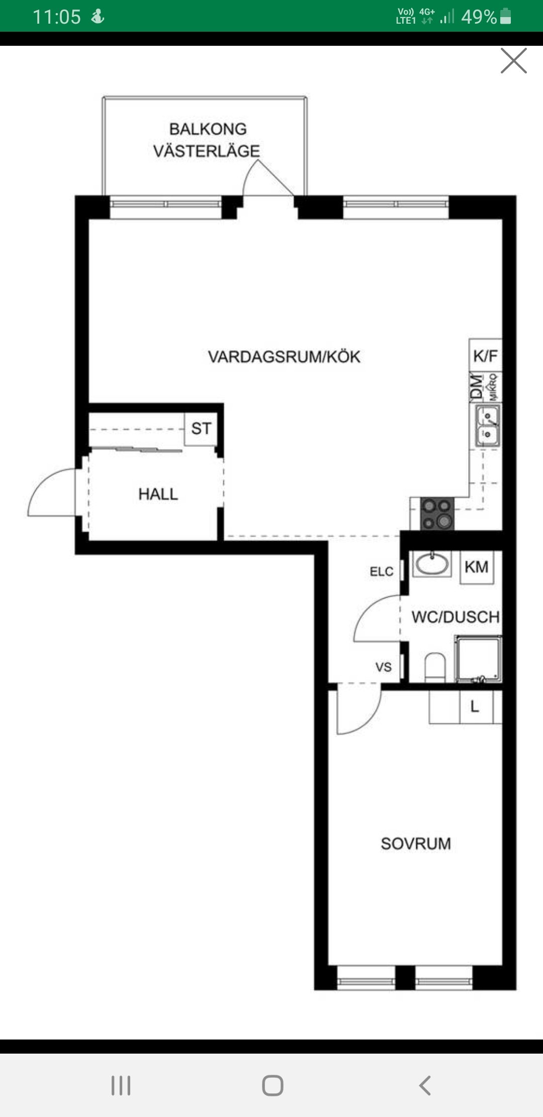 2 rok · 65 m² i Uppsala – bild 5