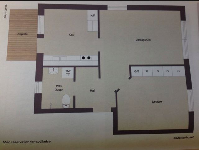 2 rok · 50 m² i Göteborg – bild 17