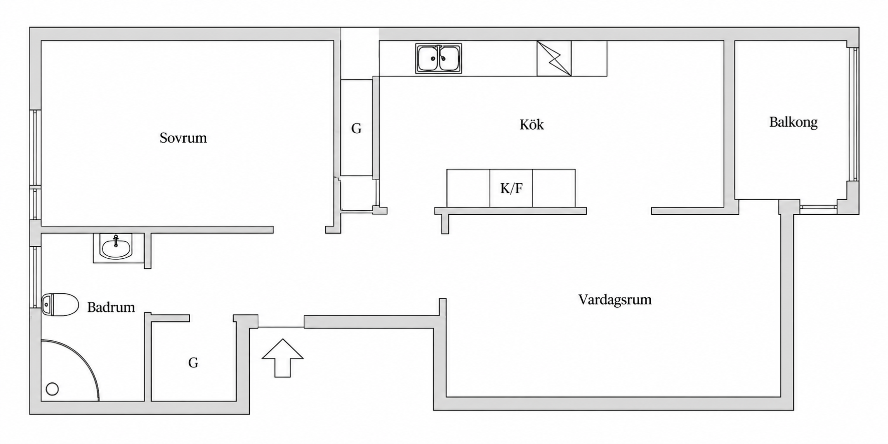 2 rok · 62 m² i Kungälv – bild 15