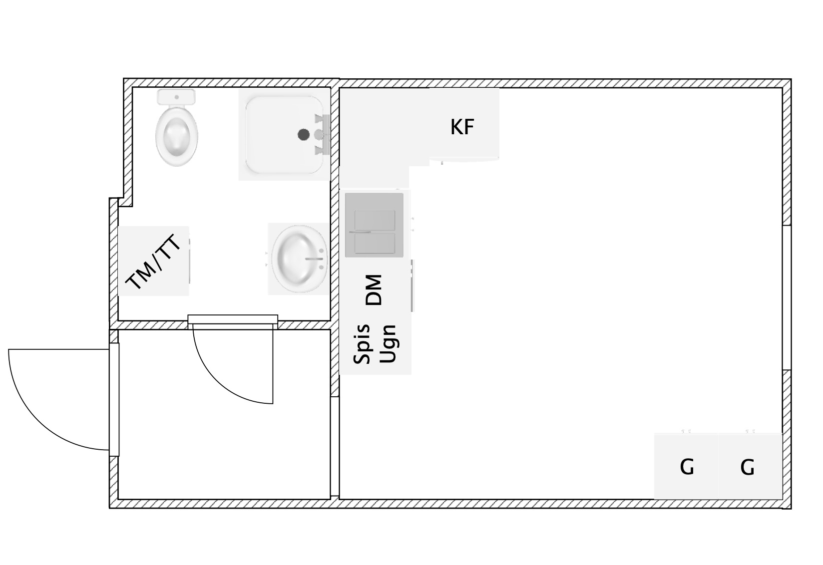 1 rok · 20 m² i Sollentuna – bild 6