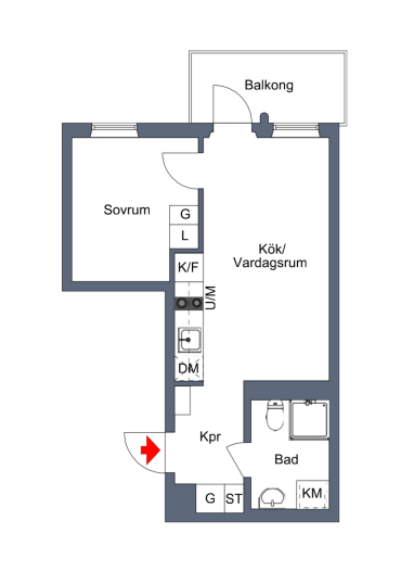 2 rok · 33 m² i Järfälla – bild 10