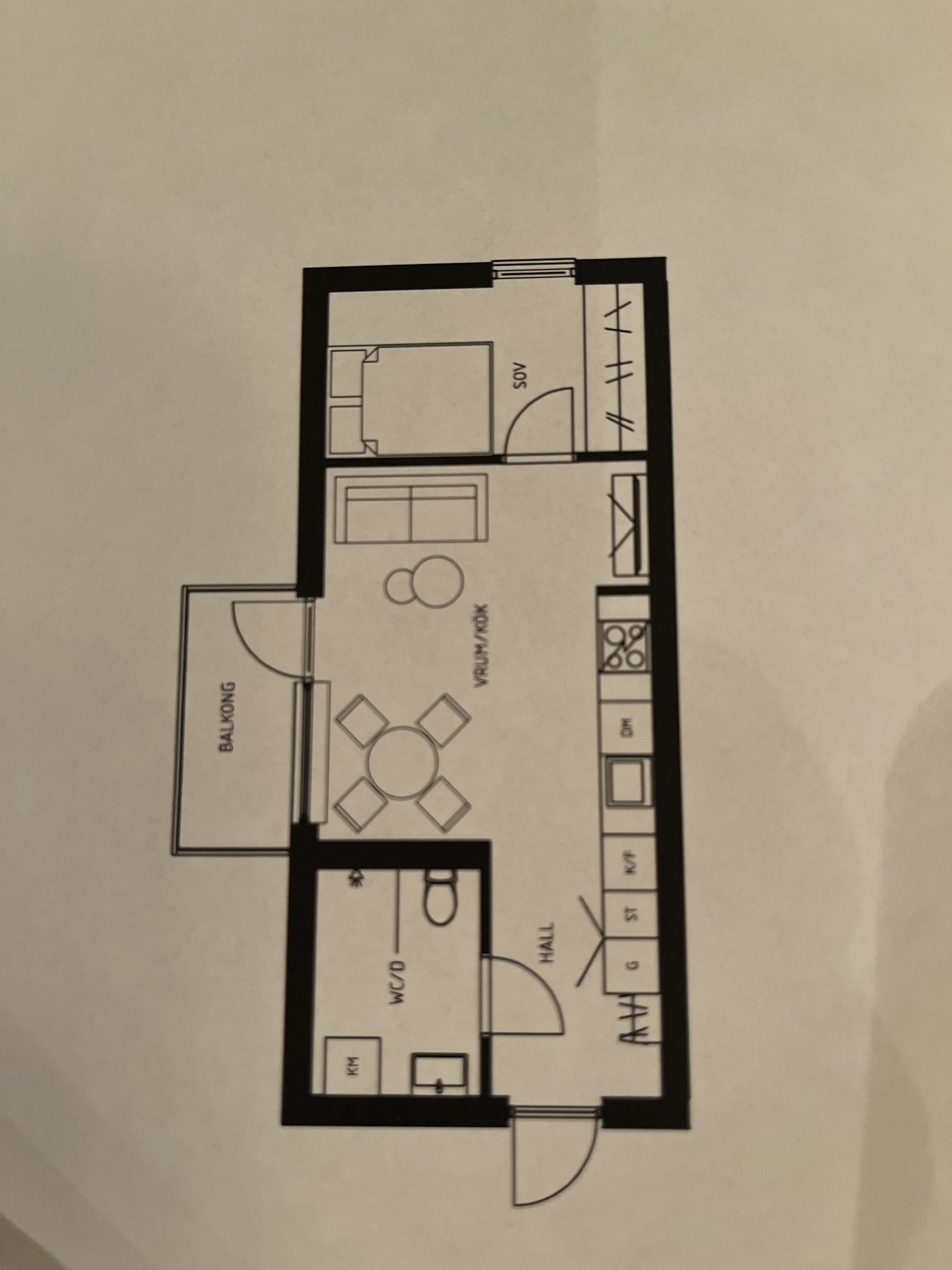 2 rok · 35 m² i Vega – bild 8
