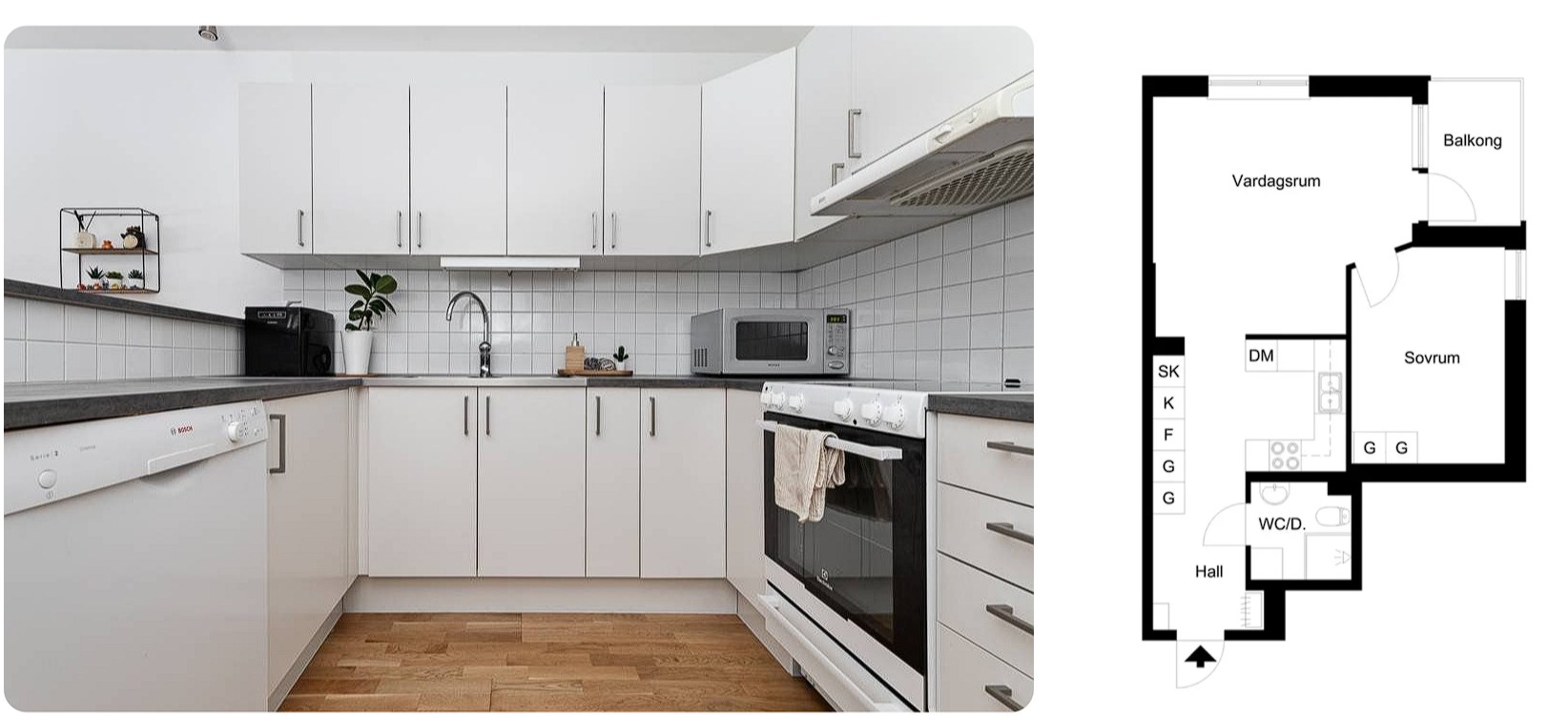 2 rok · 54 m² i Umeå – bild 6