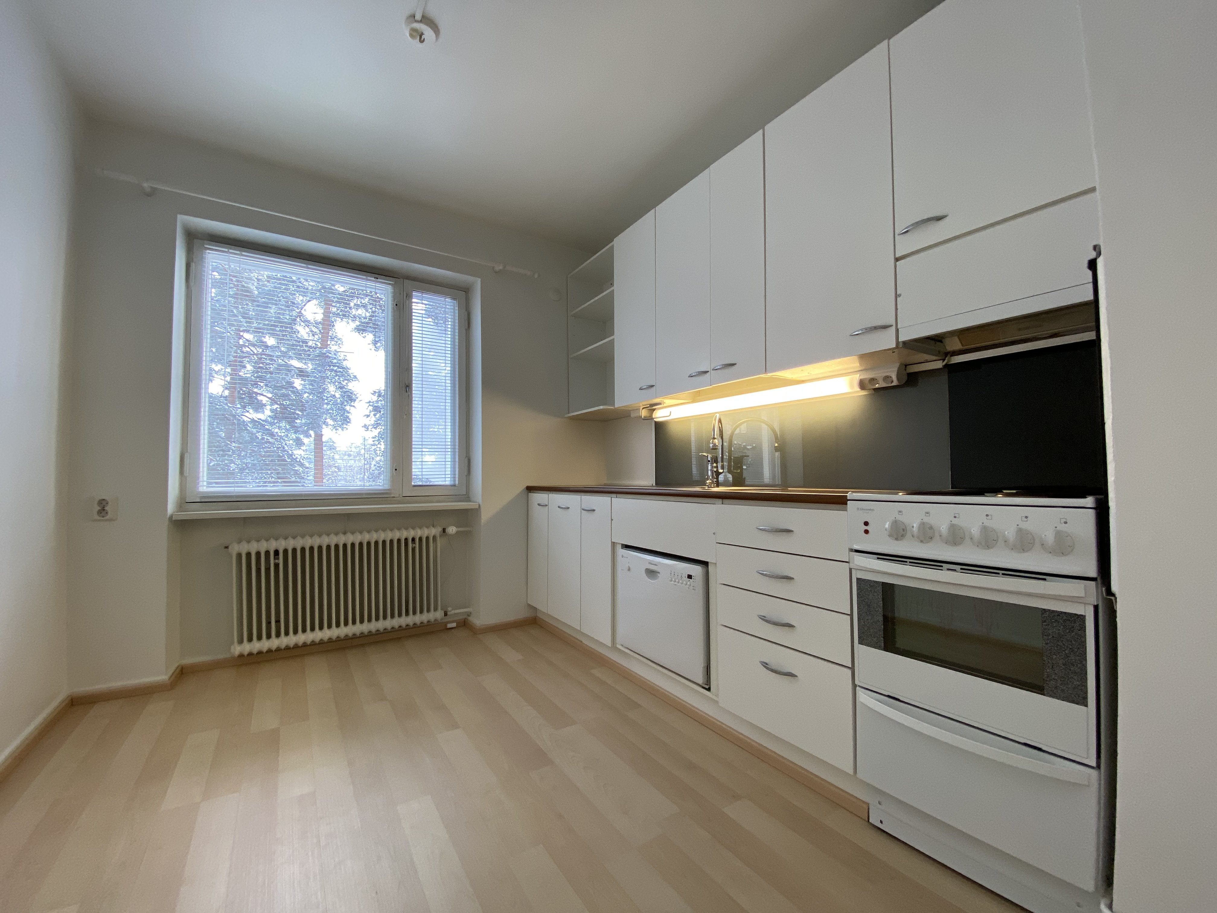 Tilava remontoitu yksiö Vuoksenniskalla 3