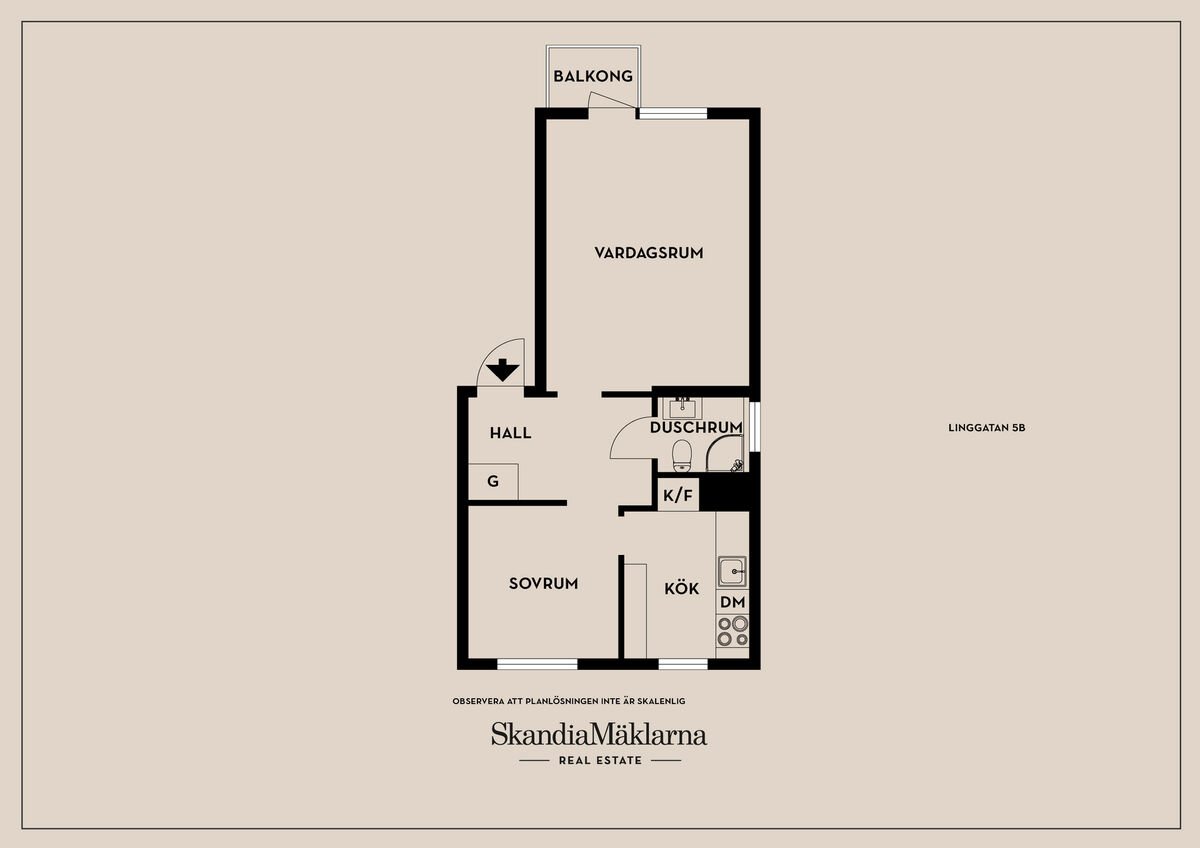 2 rok · 43 m² i Linköping – bild 11