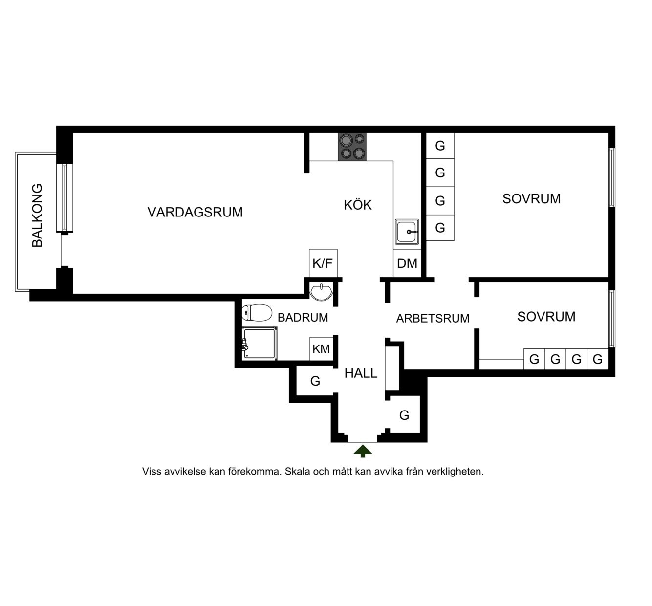 3 rok · 61 m² i Stockholm – bild 20