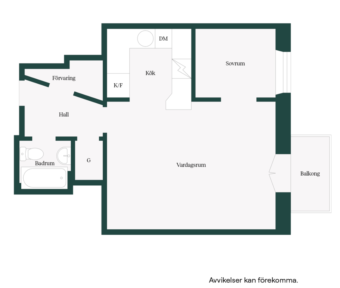 2 rok · 37 m² i Stockholm – bild 16