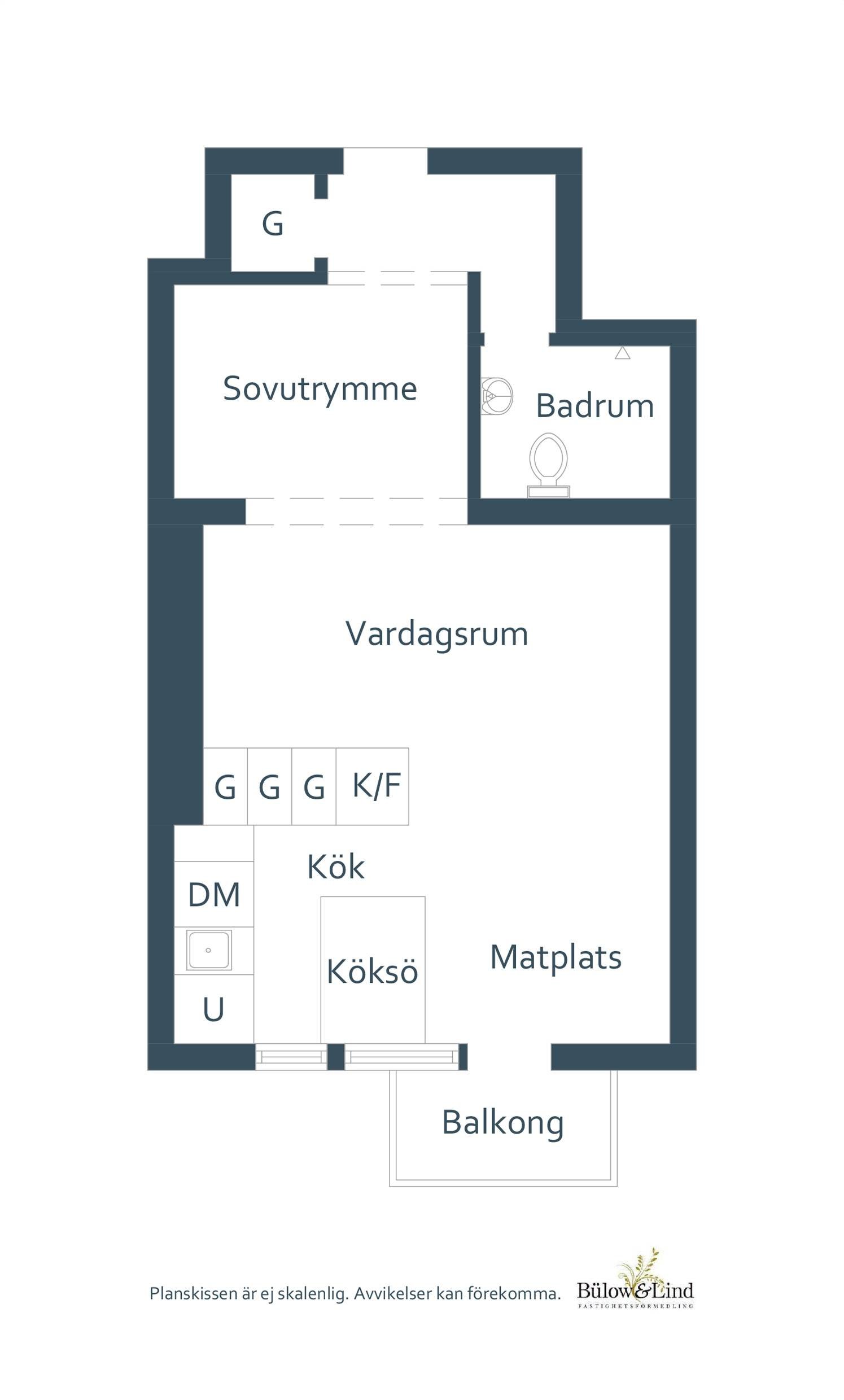 2 rok · 33 m² i Malmö – bild 2