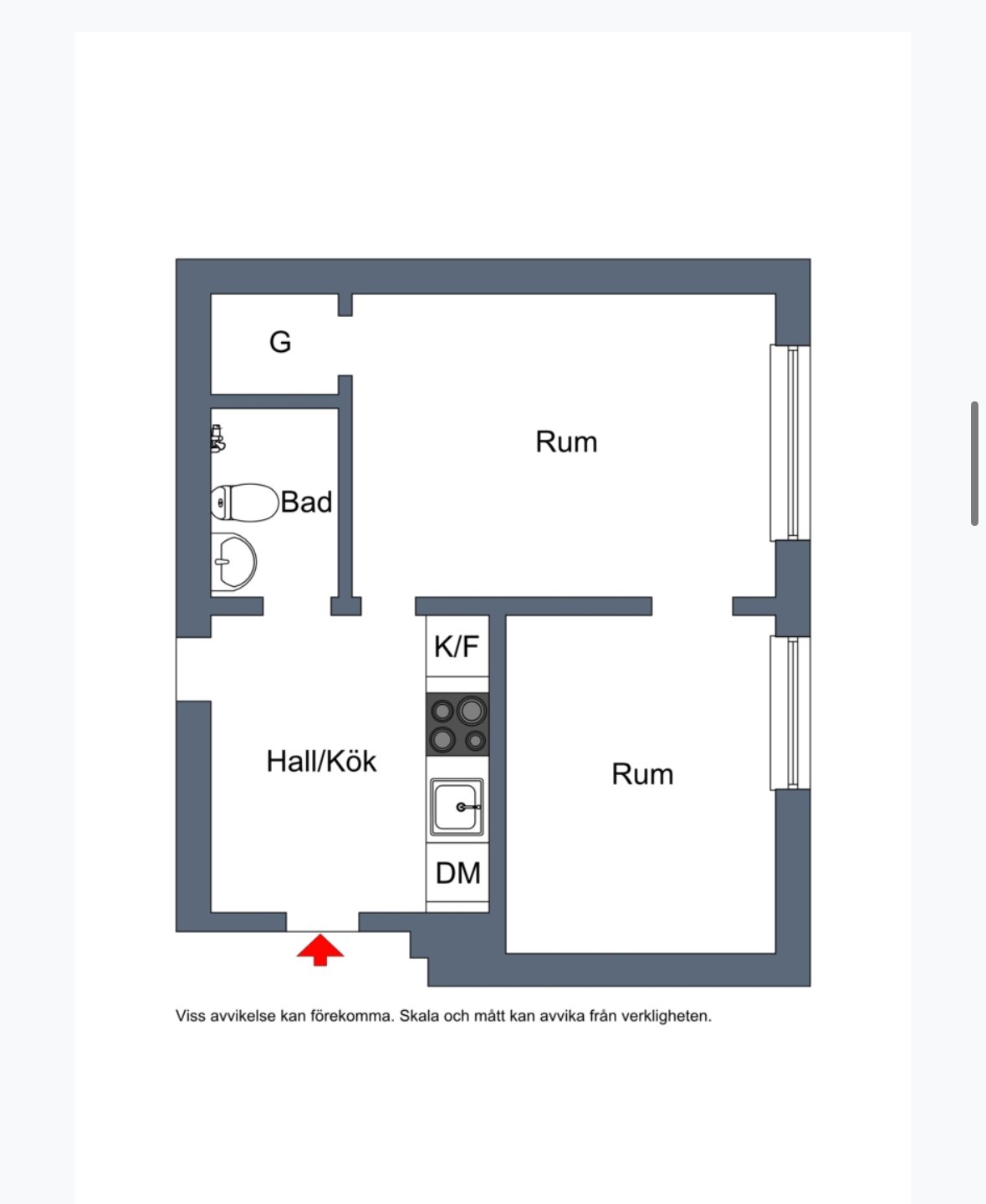 2 rok · 39 m² i Stockholm – bild 7