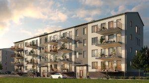 Lägenhet, 2 rooms, 27 sqm, Sollentuna