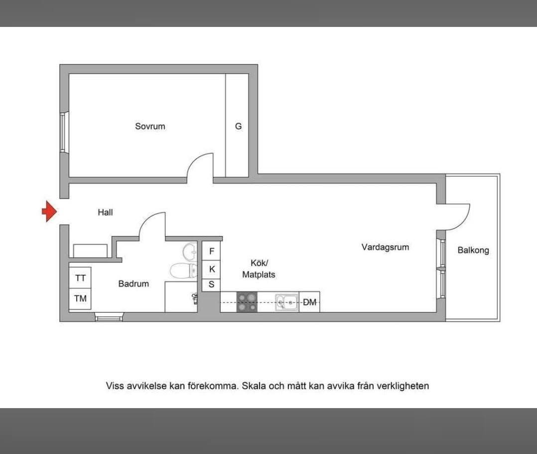 2 rok · 55 m² i Enköping – bild 2