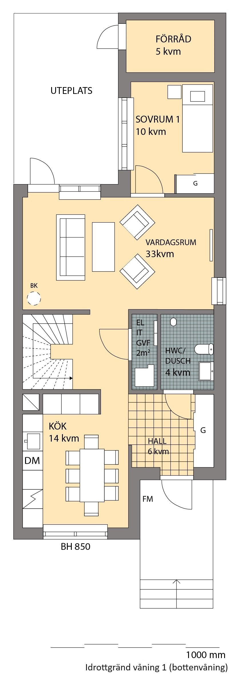1 rok · 8 m² i Sundbyberg – bild 3