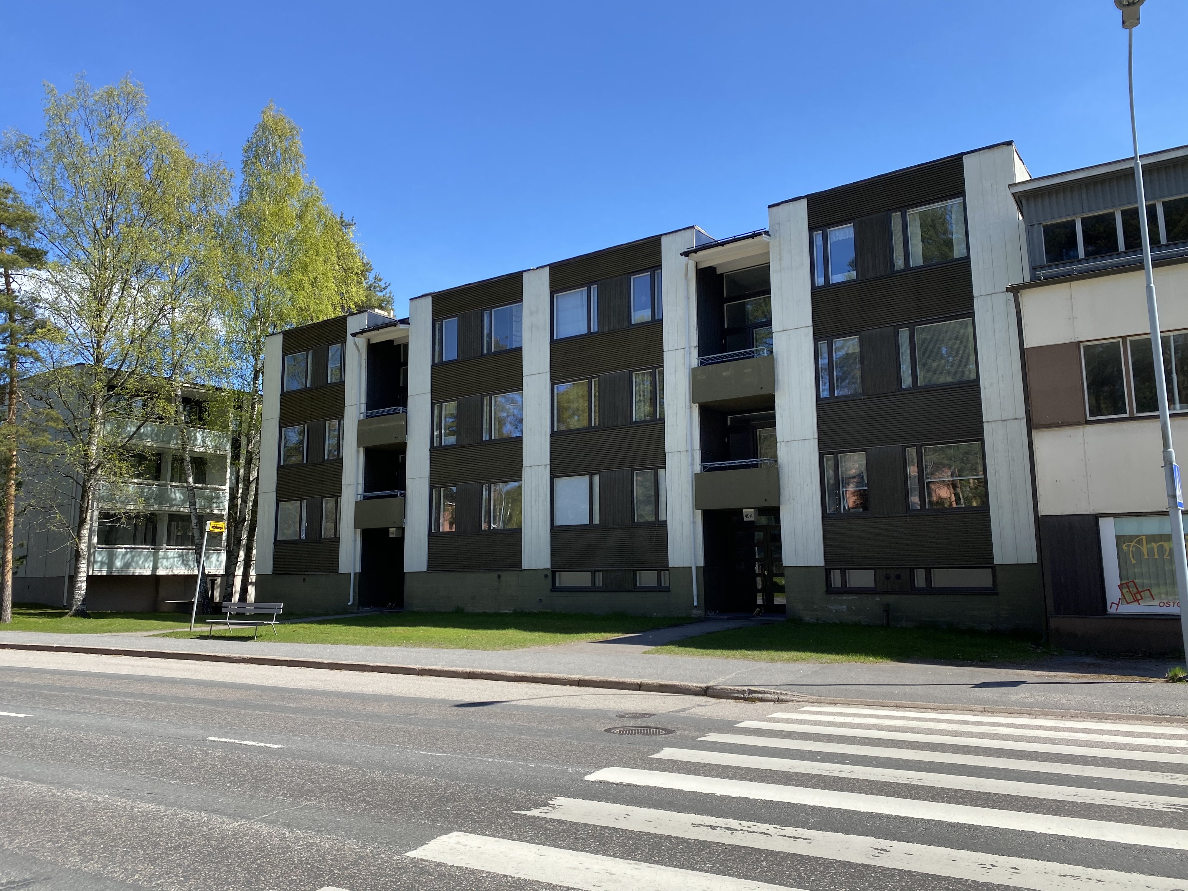 Remontoitu yksiö Vuoksenniskalla 1