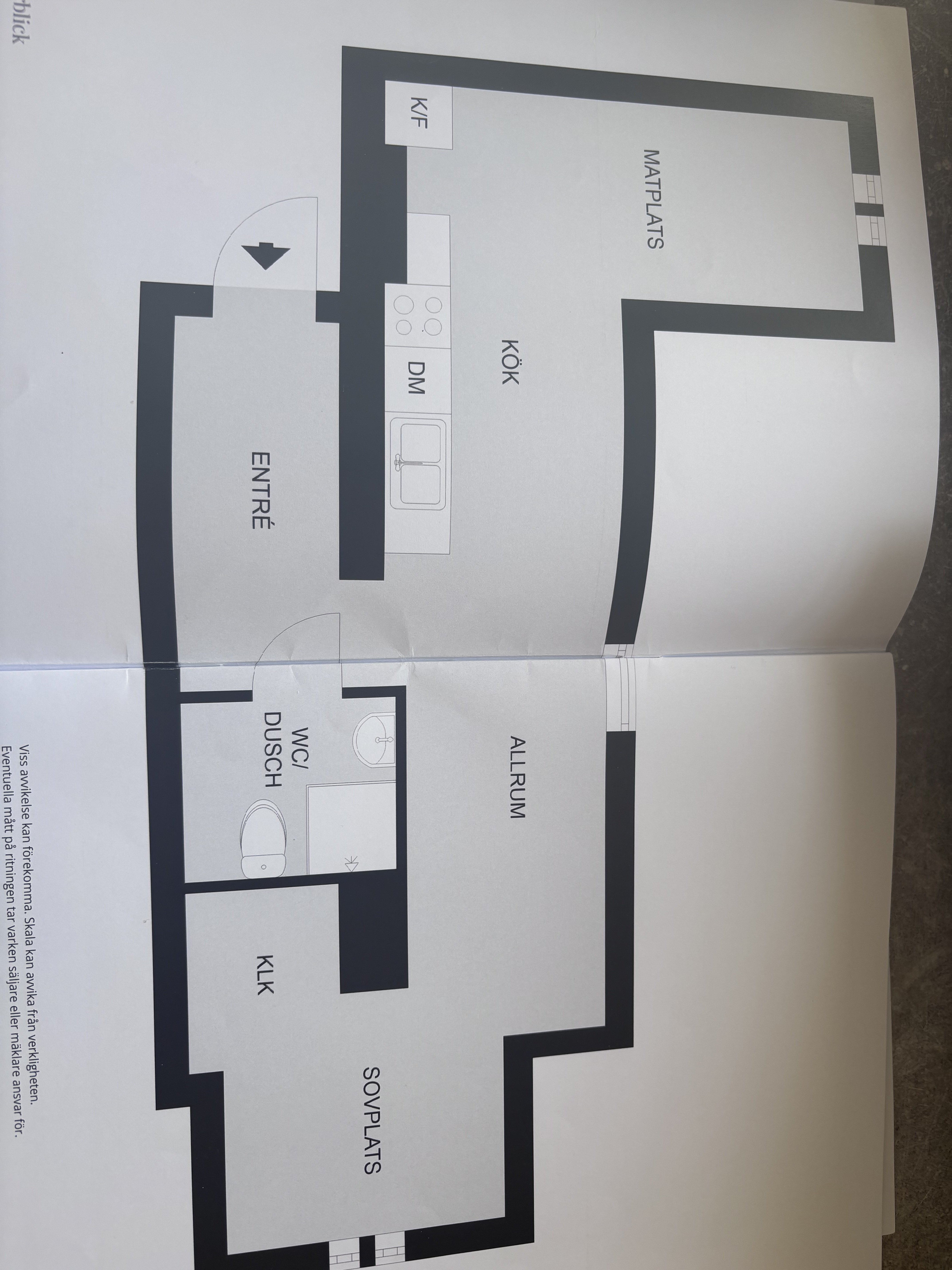 Lägenhet, 1 rooms, 32 sqm, Norrköping