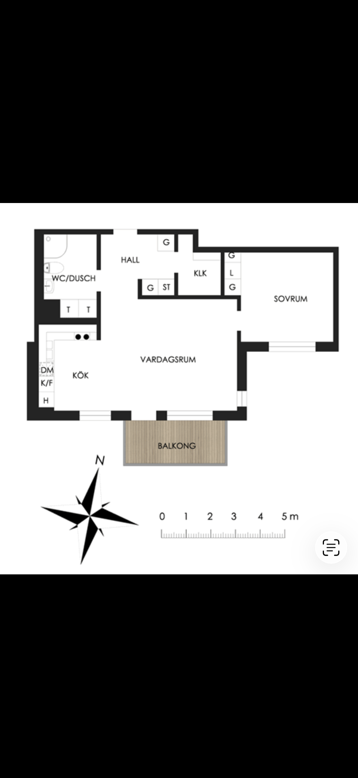 Lägenhet, 2 rooms, 63 sqm, Märsta