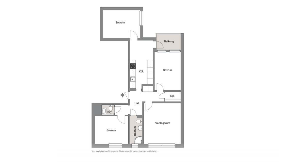1 rok · 35 m² i Kumla – bild 12