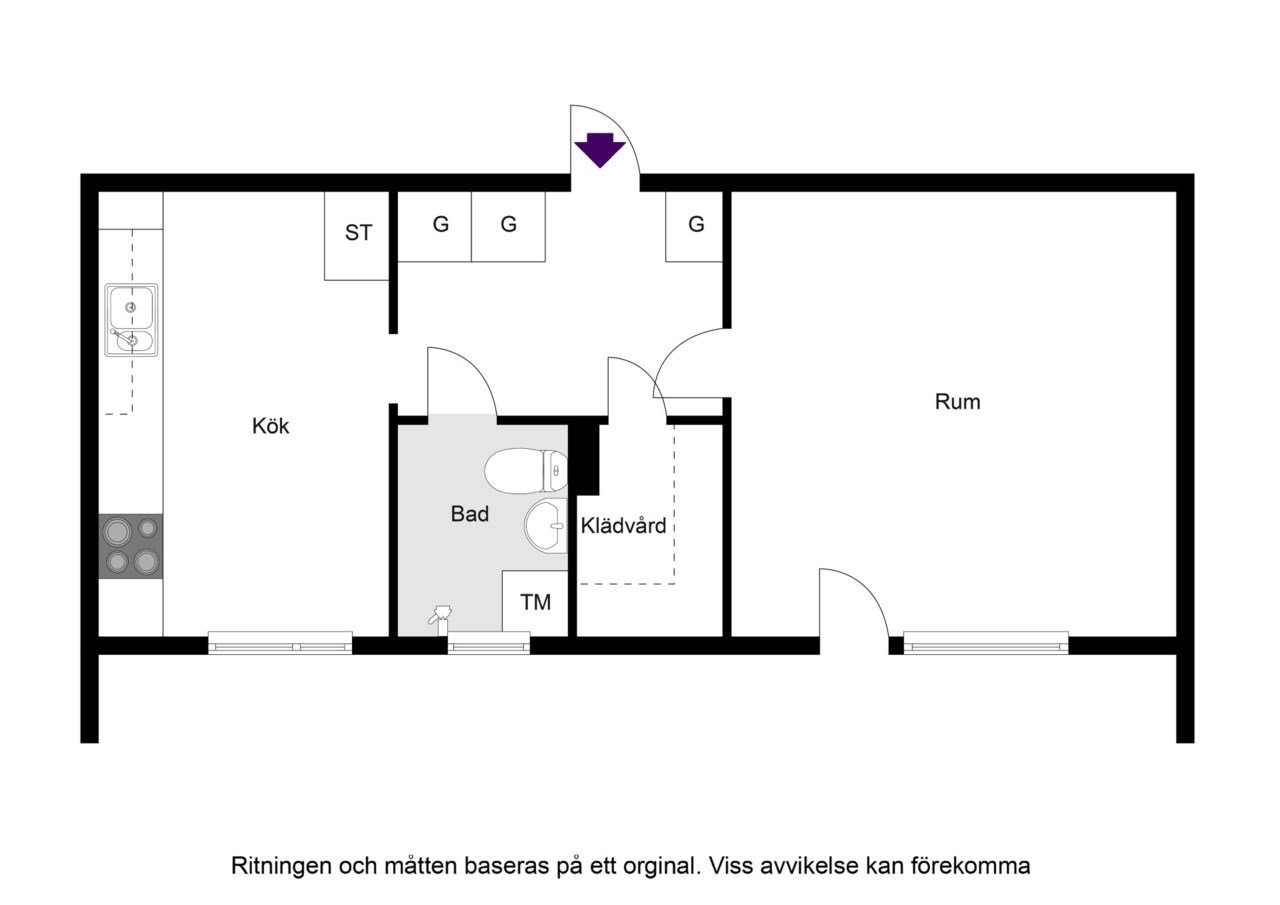 2 rok · 47 m² i Täby – bild 9