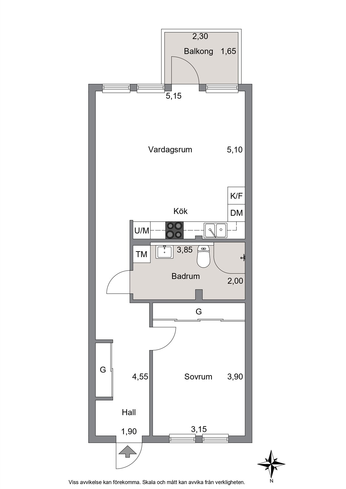 2 rok · 61 m² i Göteborg – bild 11
