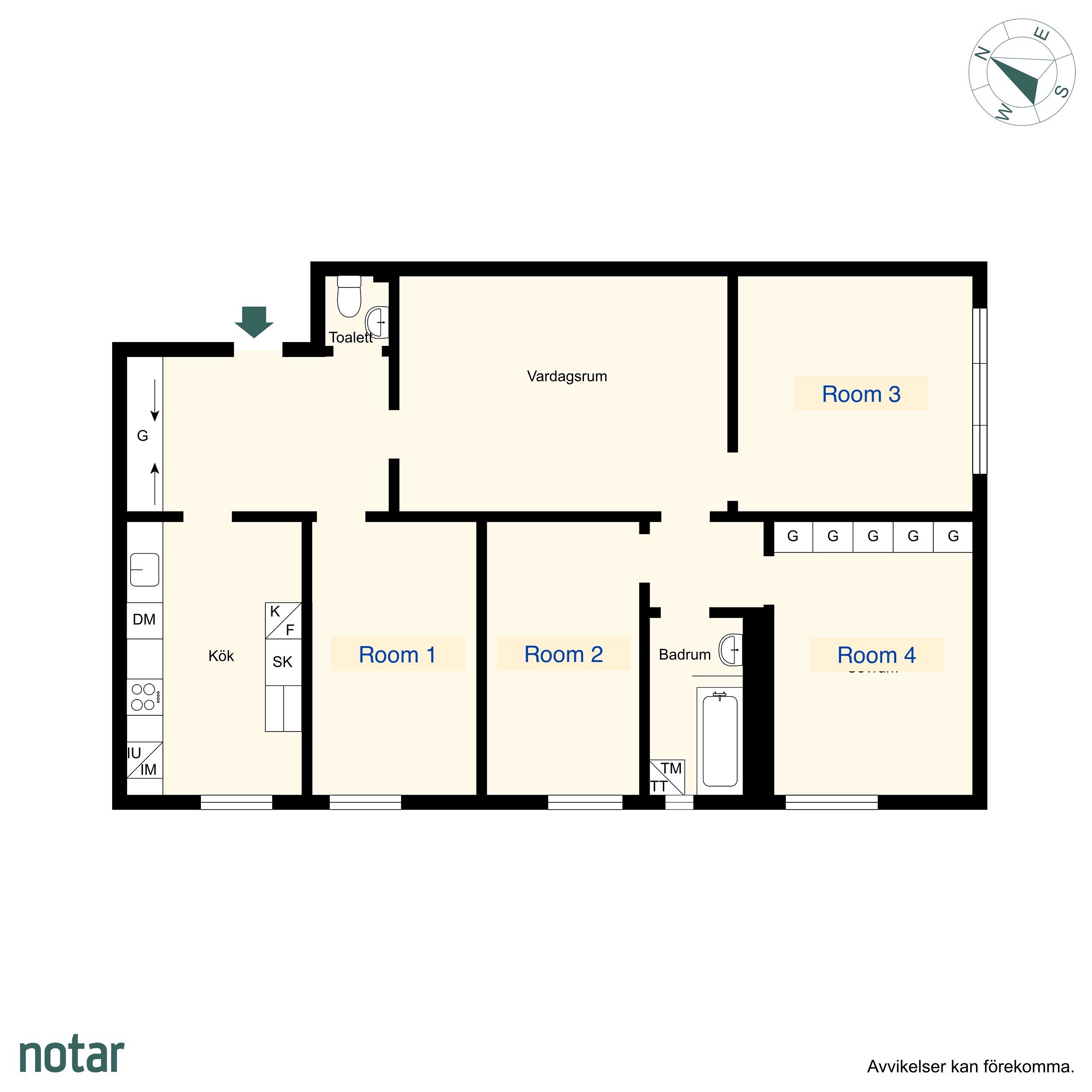 1 rok · 12 m² i Farsta – bild 9