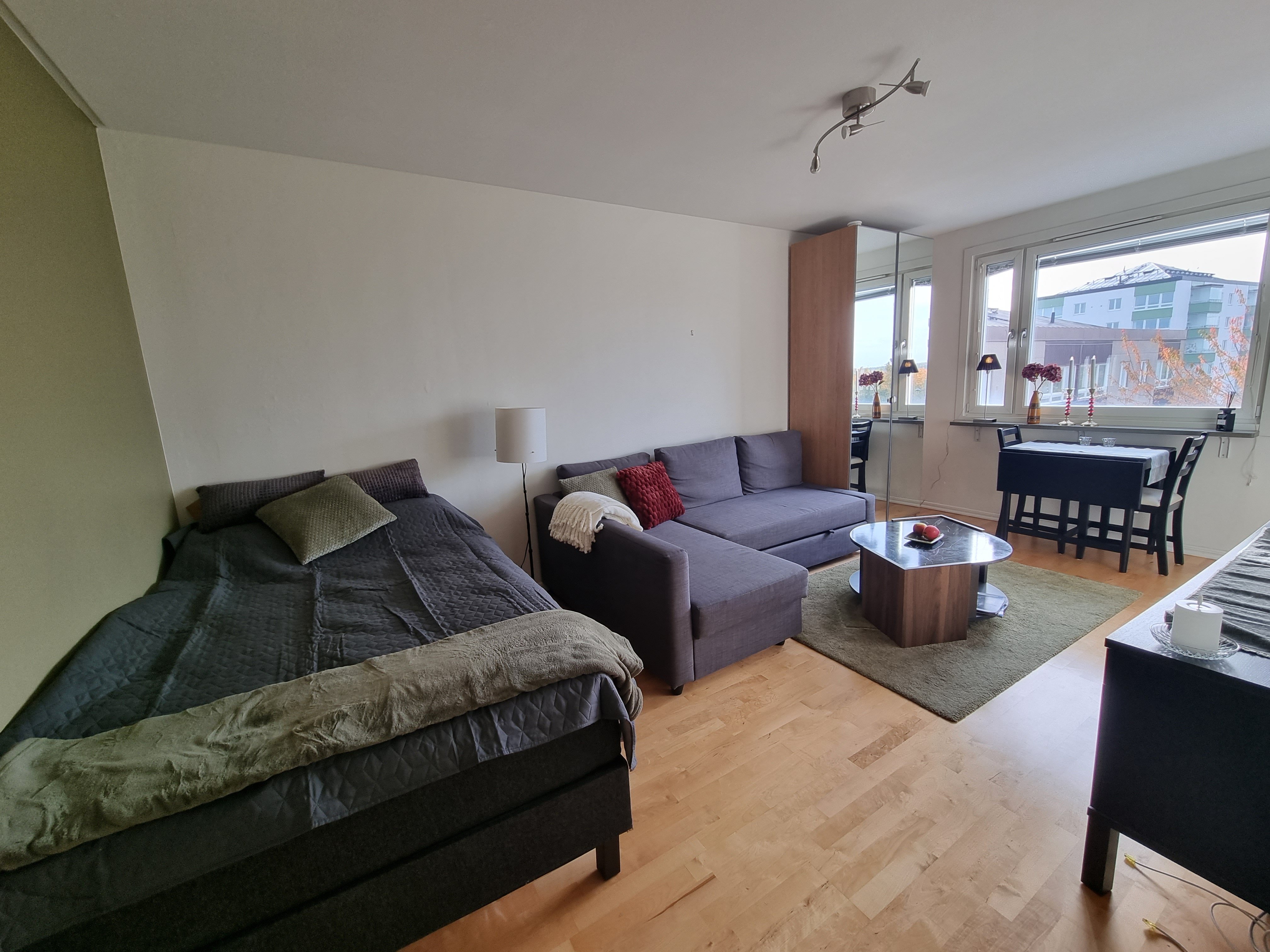 Lägenhet, 1 rooms, 28 sqm, Nacka