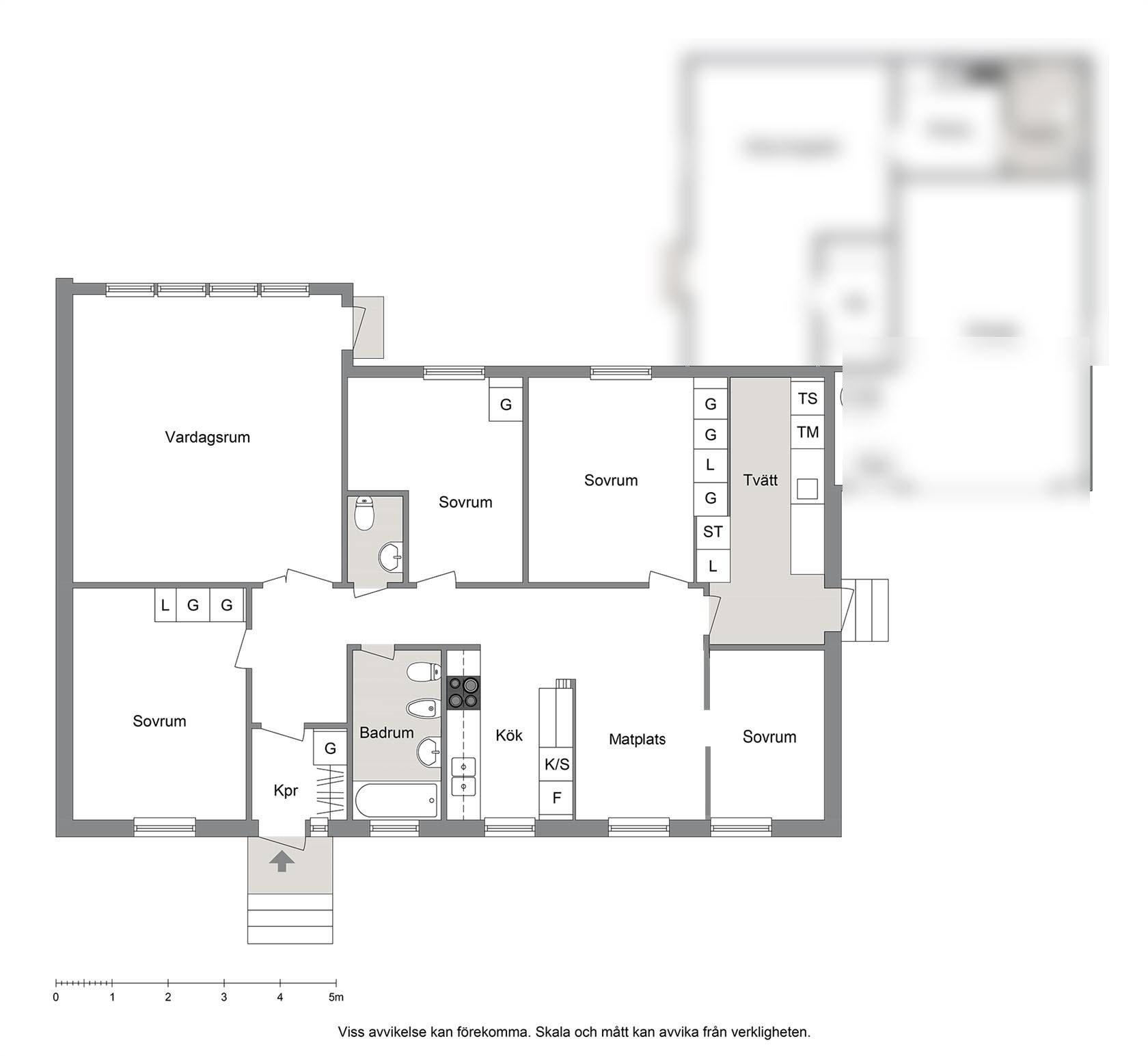 6 rok · 120 m² i Bro – bild 3