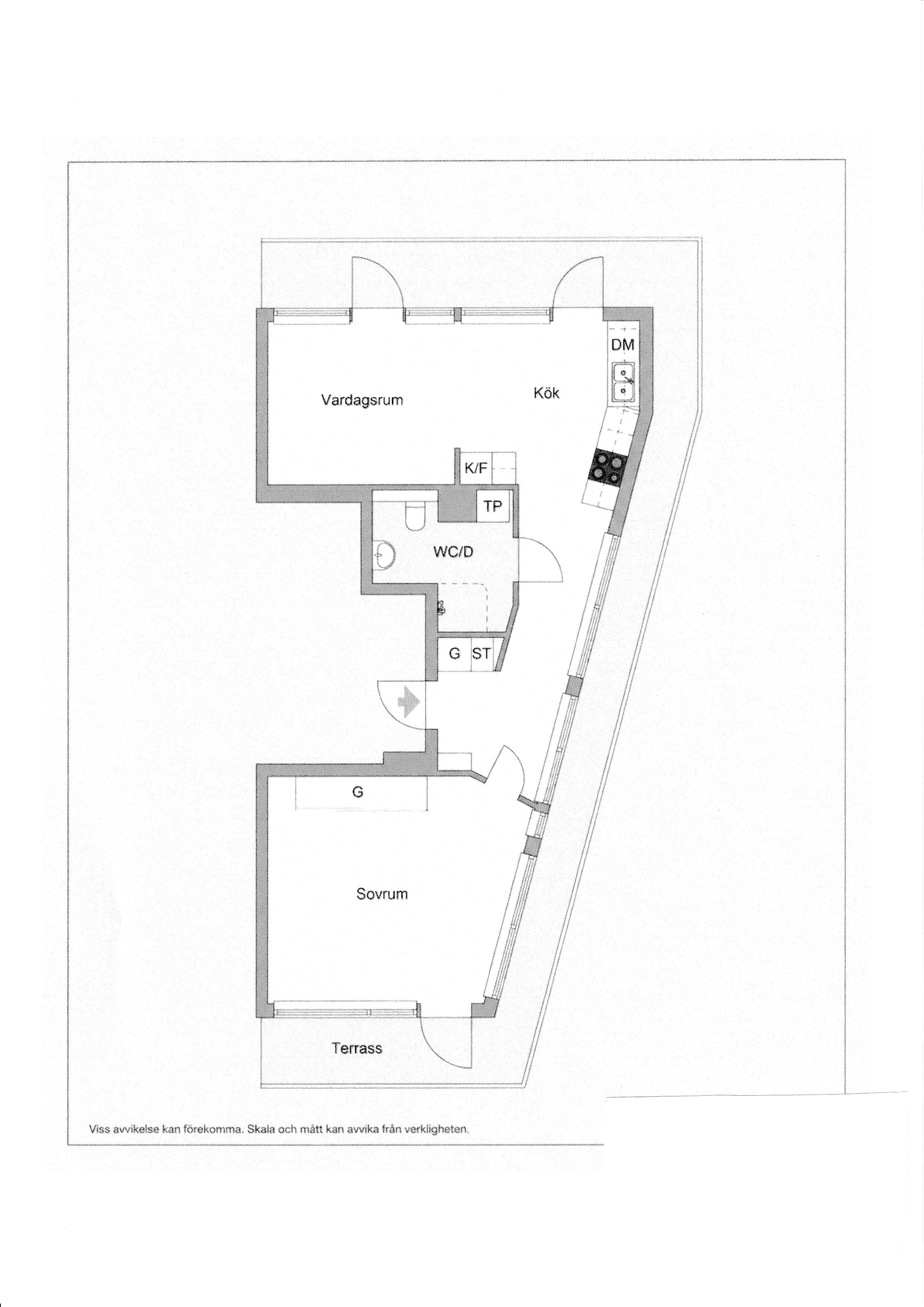 2 rok · 53 m² i Solna – bild 2