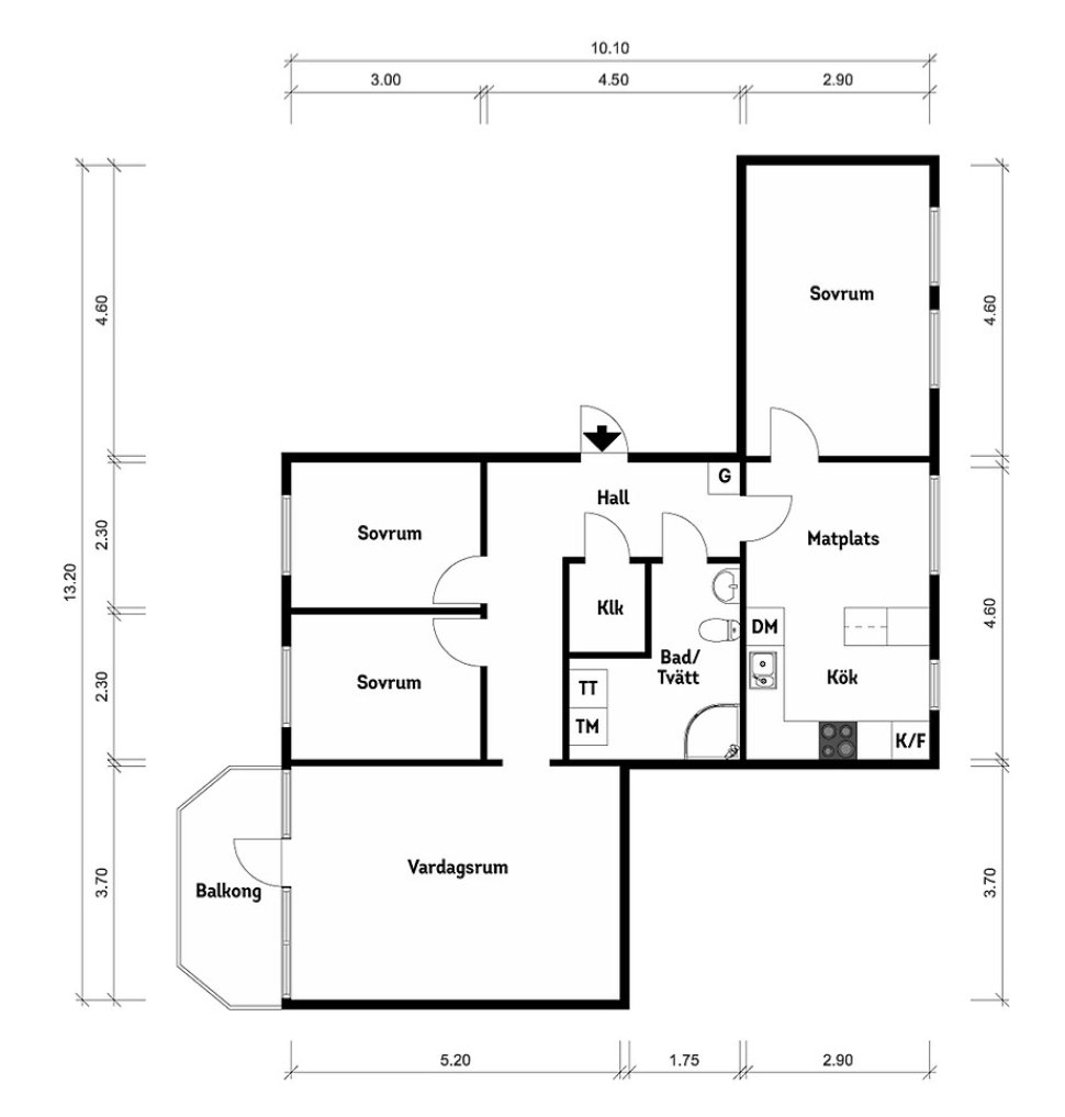 4 rok · 82 m² i Göteborg – bild 16
