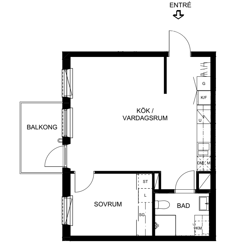 2 rok · 46 m² i Järfälla – bild 16