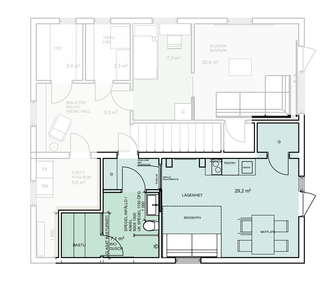 1 rok · 30 m² i Täby – bild 6