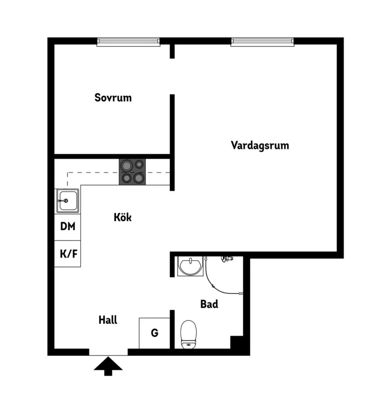 2 rok · 35 m² i Stockholm – bild 10