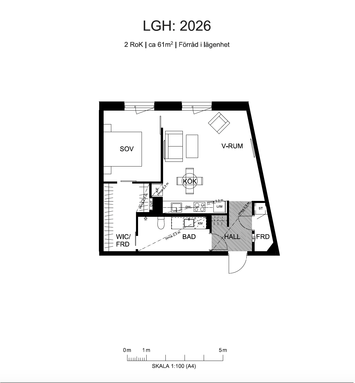 2 rok · 61 m² i Stockholm – bild 8
