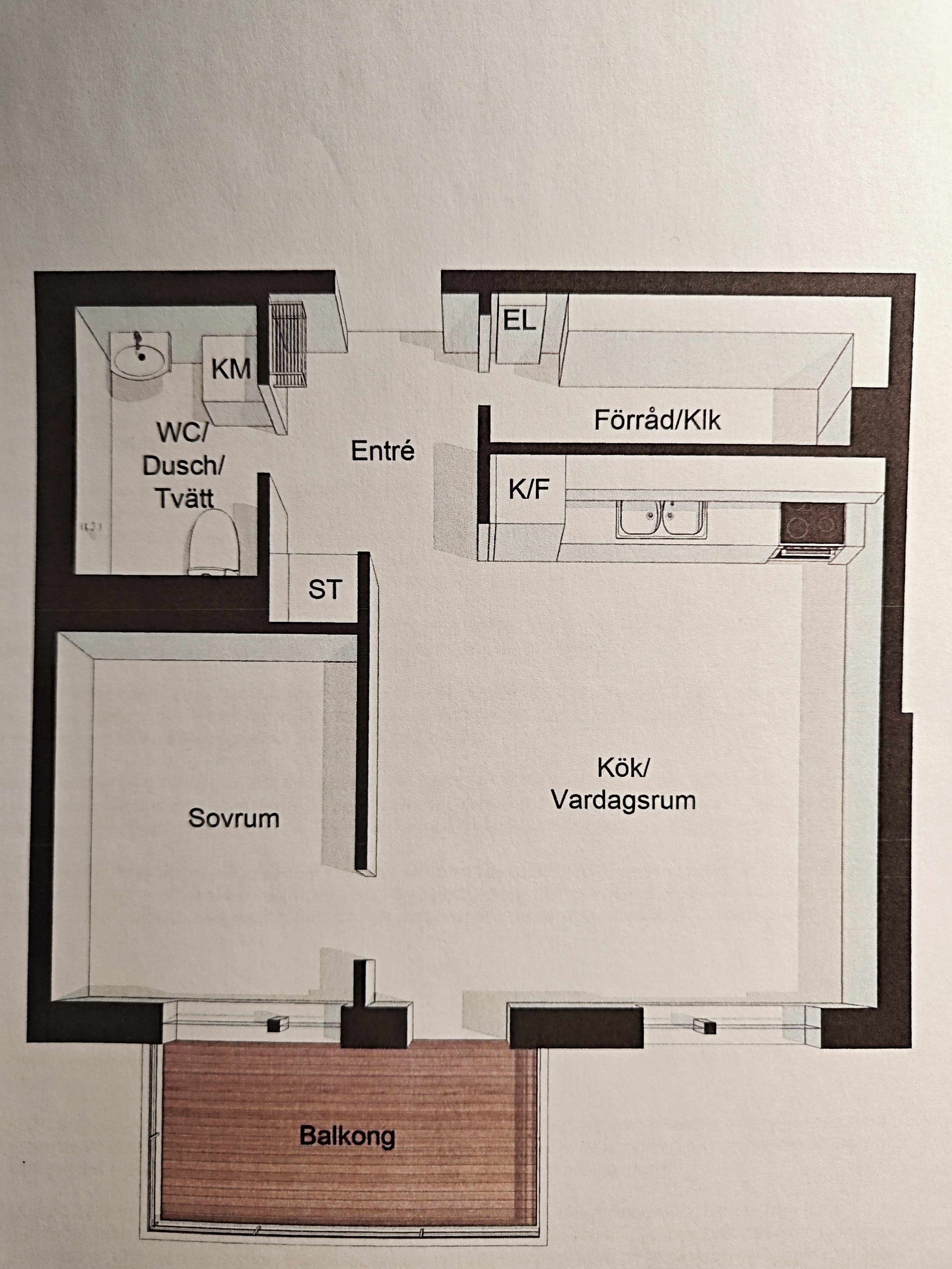 2 rok · 44 m² i Stockholm – bild 8