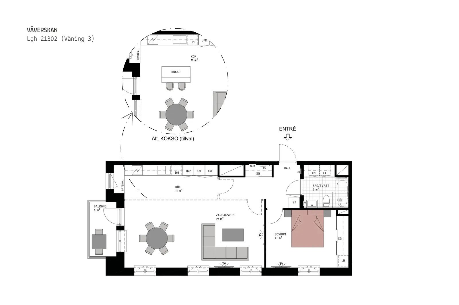2 rok · 71 m² i Stockholm – bild 4