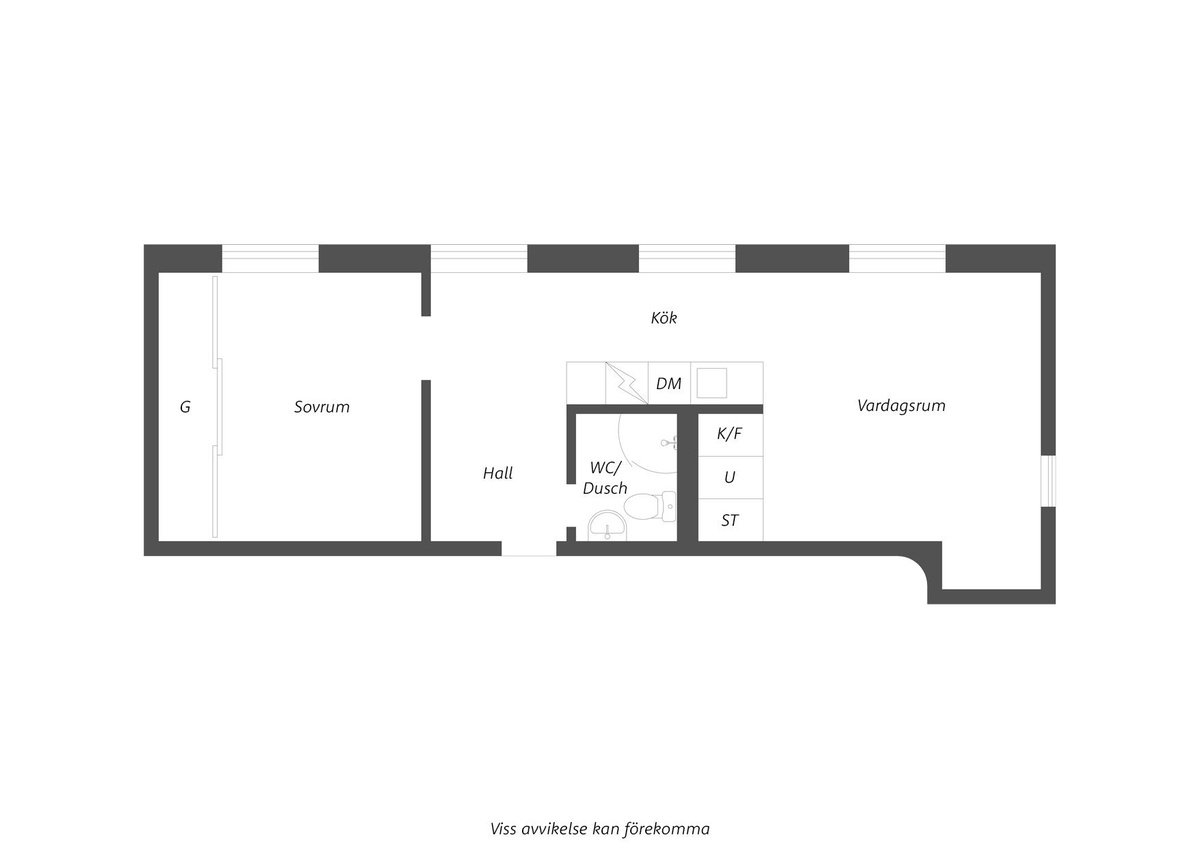 2 rok · 46 m² i Borås – bild 2
