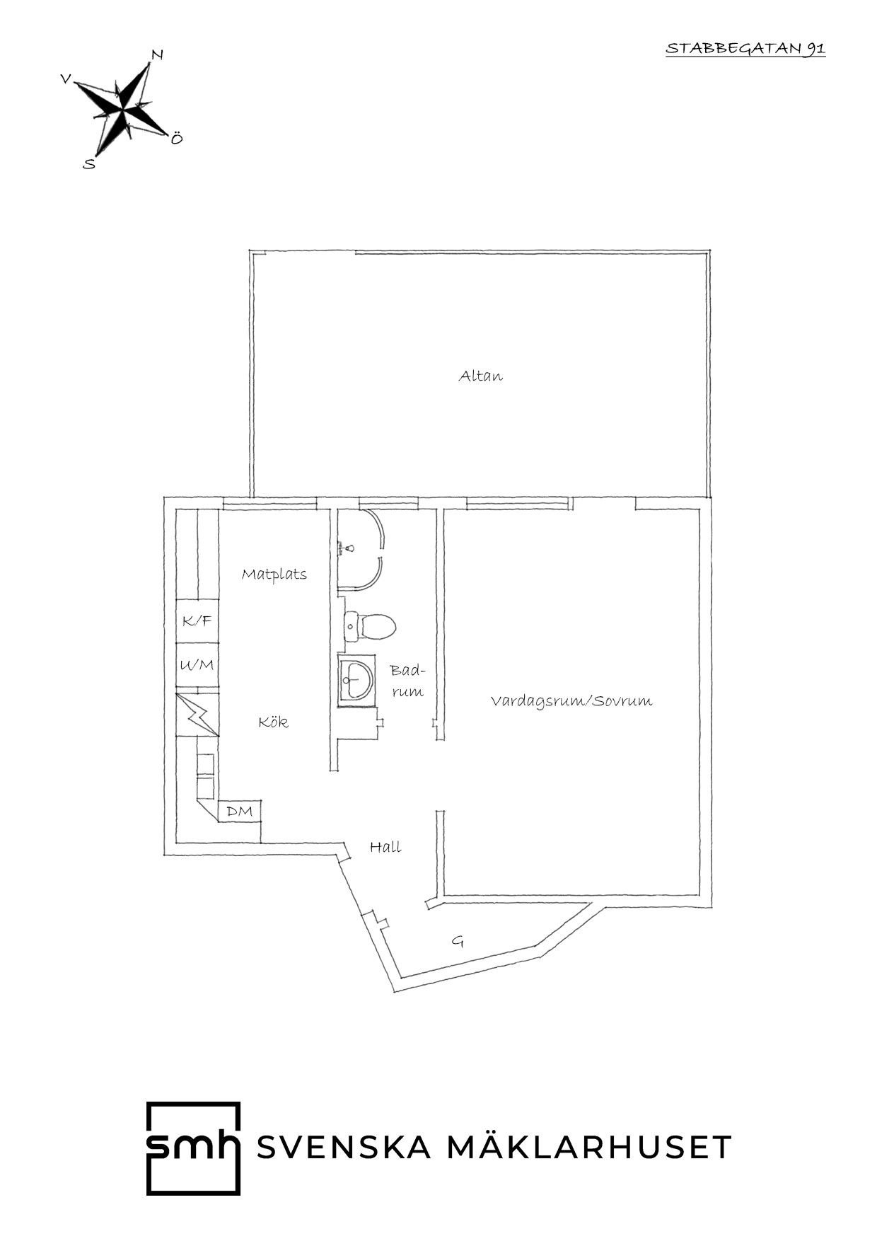 1 rok · 38 m² i Göteborg – bild 3