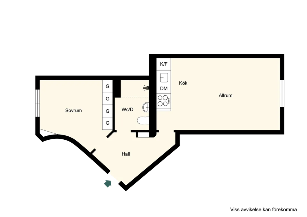 2 rok · 35 m² i Stockholm – bild 8