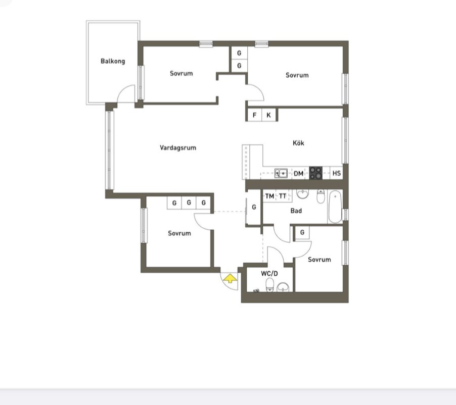 5 rok · 105 m² i Sundbyberg – bild 10