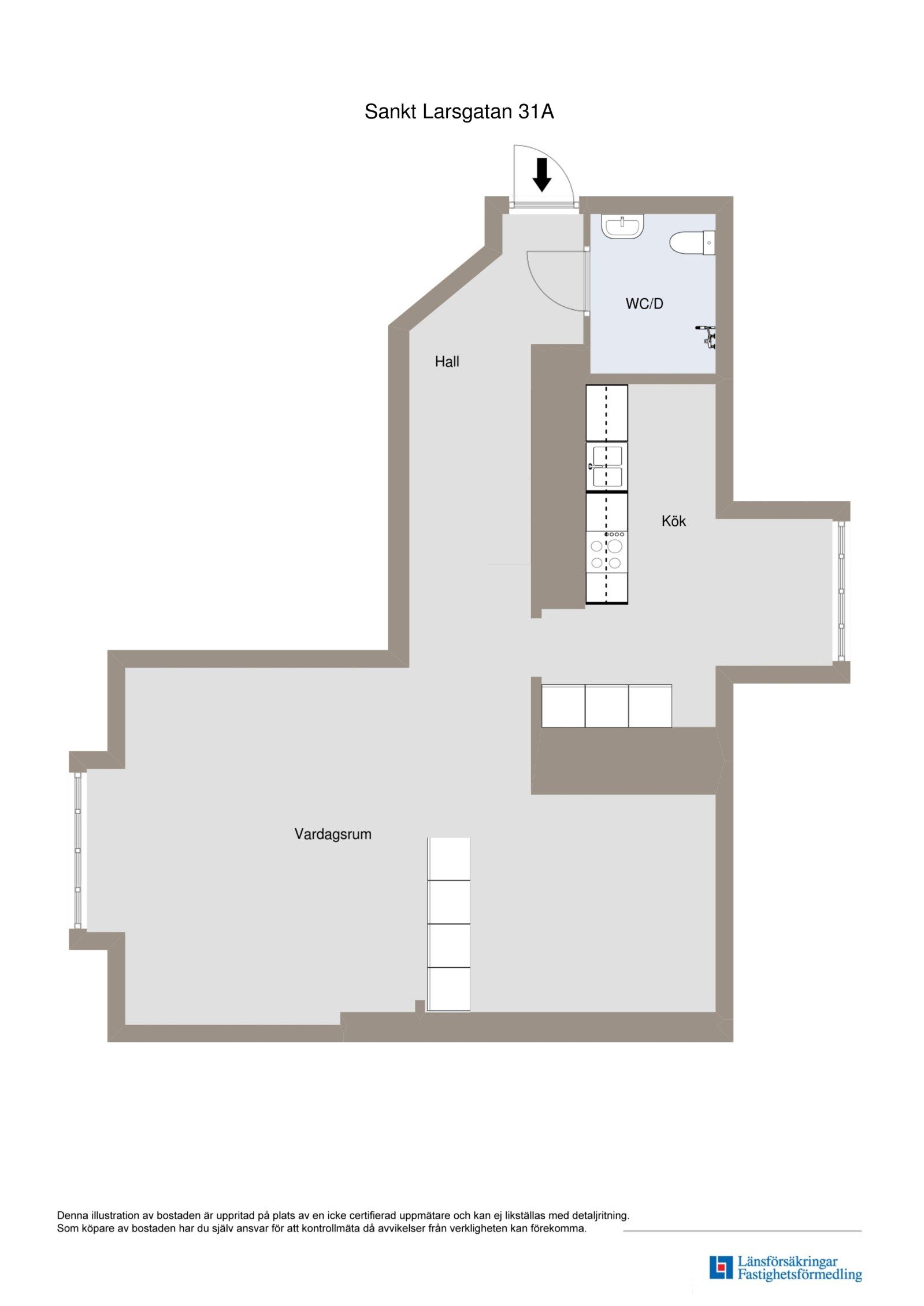 2 rok · 60 m² i Linköping – bild 14