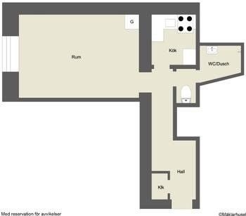 1 rok · 32 m² i Stockholm – bild 4