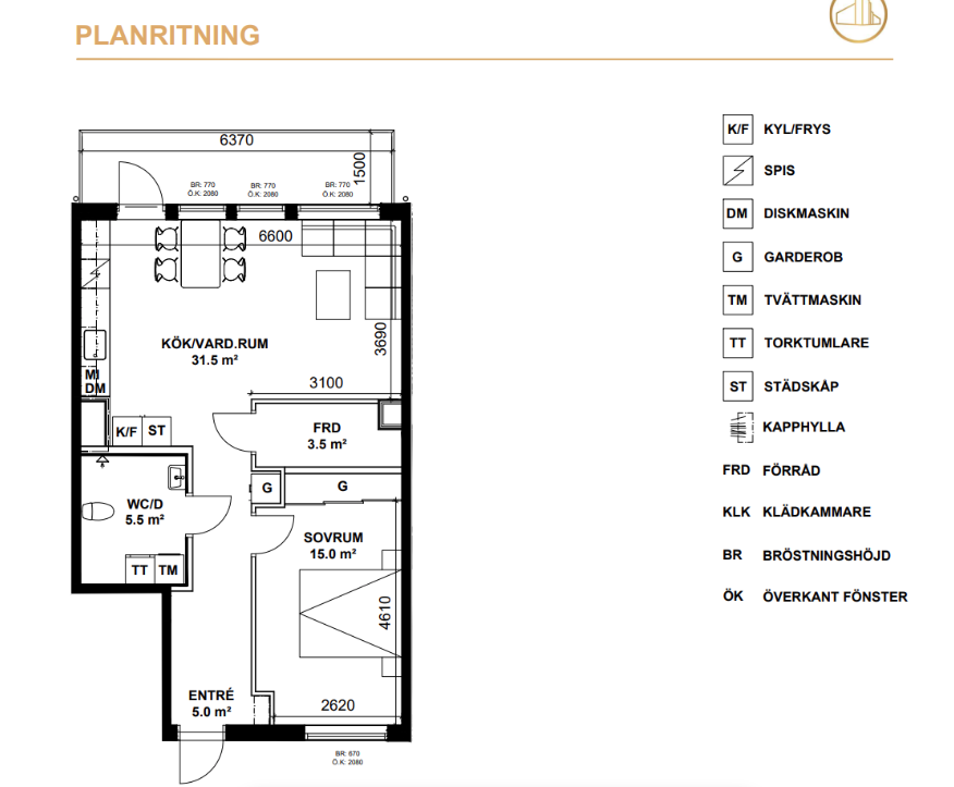 2 rok · 61 m² i Angered – bild 4