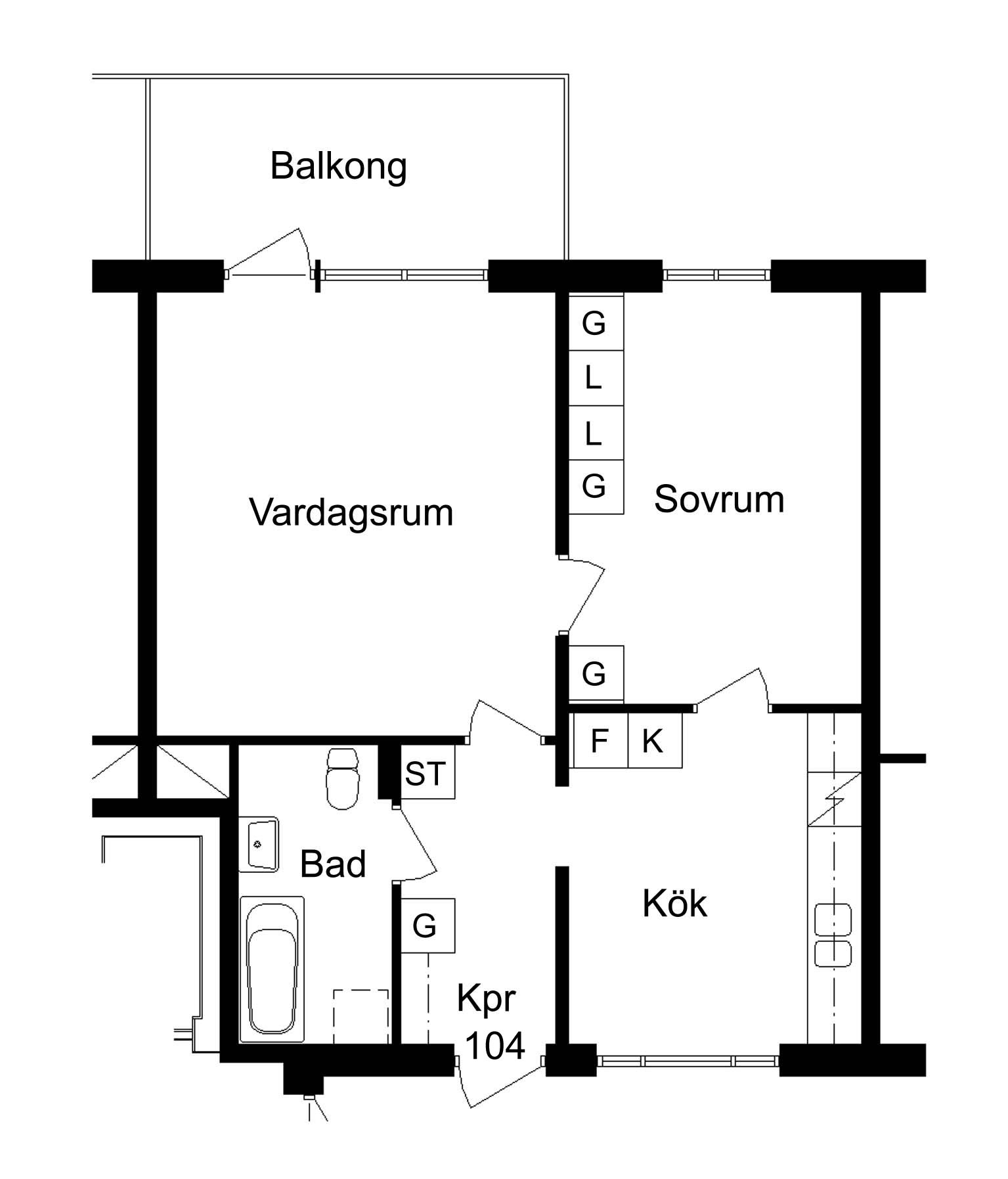 Apartment in Skellefteå, Morö Backe - Bild 3